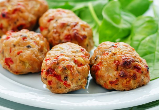 Kebabowe kotleciki z kurczaka