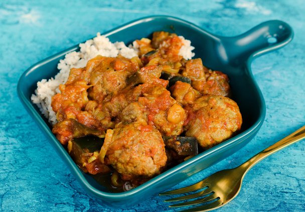 Klopsiki w marokańskim curry