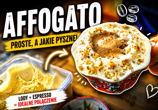 Affogato, włoski deser