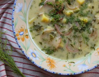 zupa z rzodkiewek