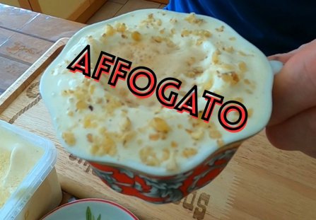 Affogato, włoski deser!