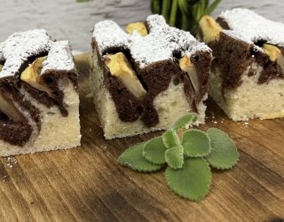 Ciasto na oleju z jabłkami na dużą blachę
