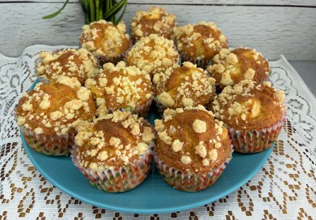 Szarlotka w formie muffinek
