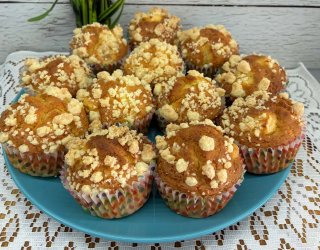 Szarlotka w formie muffinek