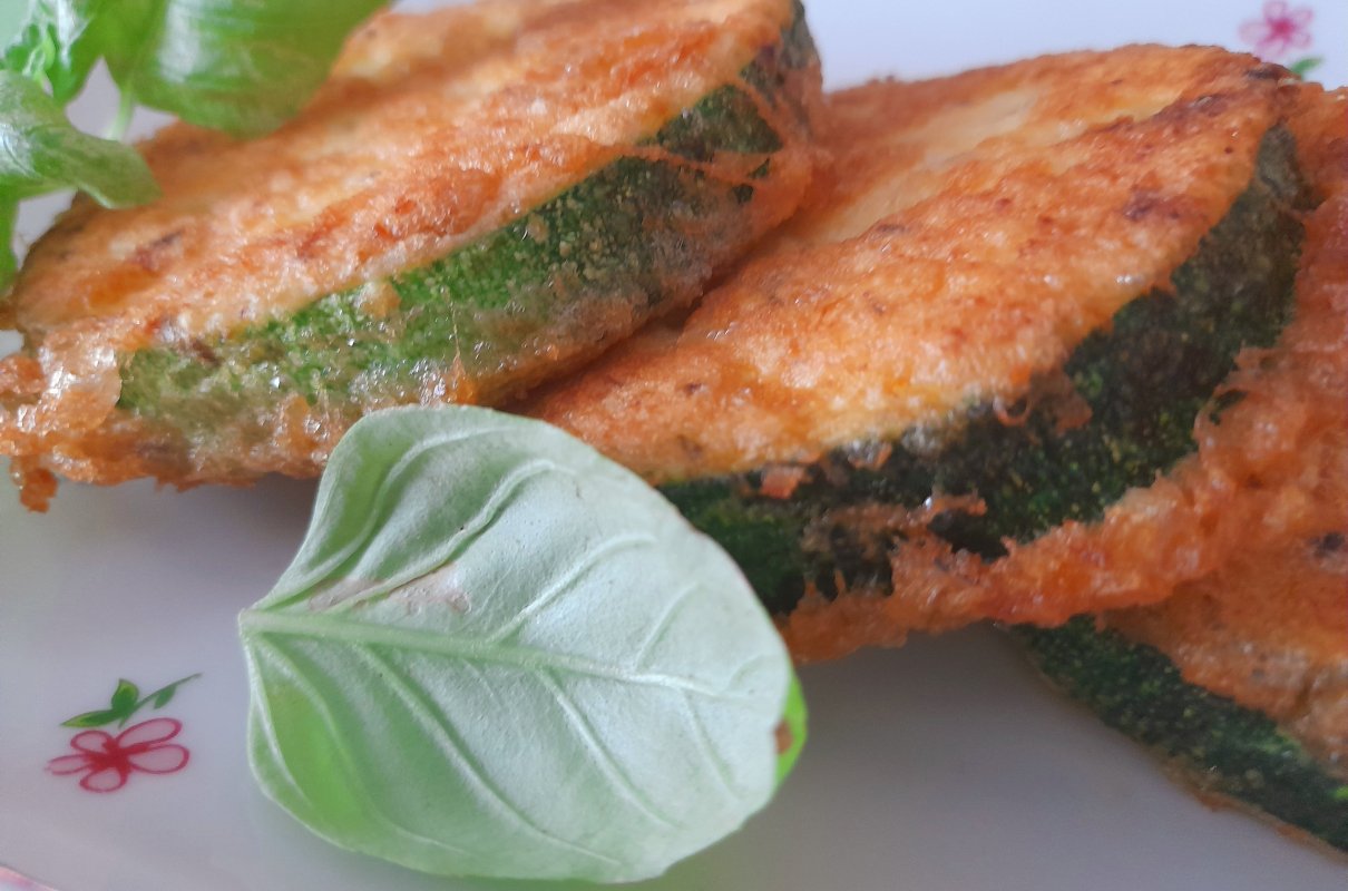 Cukinia w panierce z patelni