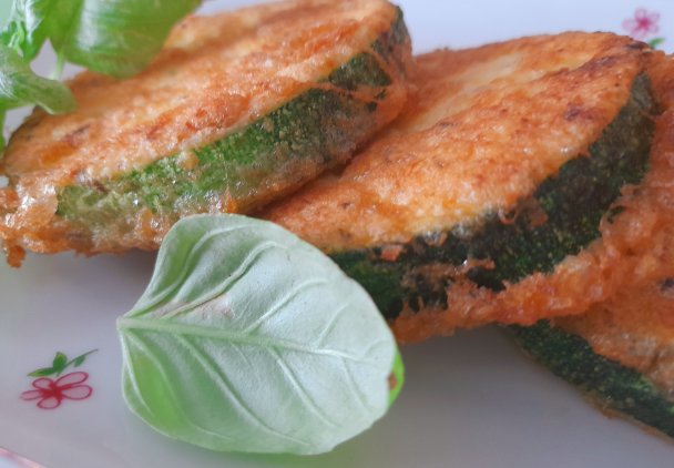 Cukinia w panierce z patelni