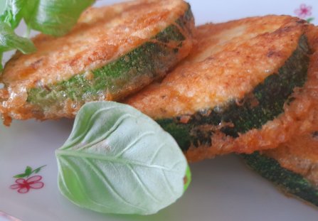 Cukinia w panierce z patelni