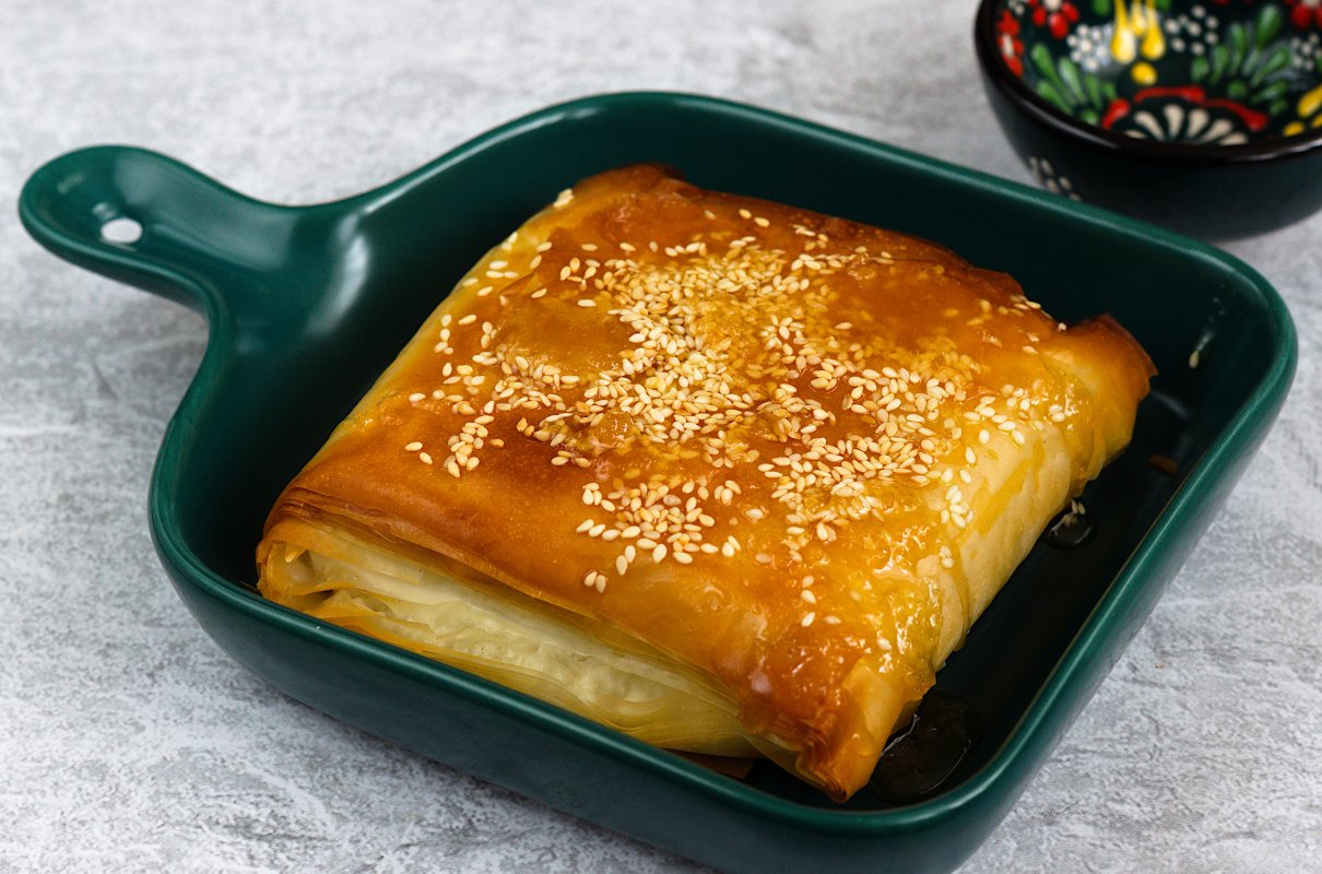 Feta zapiekana w cieście filo