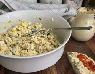 Pasta z wędzonego pstrąga