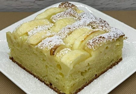 Ekspresowe ciasto na oleju z jabłkami