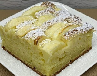 Ekspresowe ciasto na oleju z jabłkami