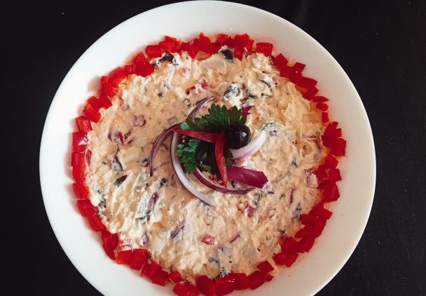 Pasta kanapkowa pikantna
