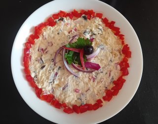 Pasta kanapkowa pikantna