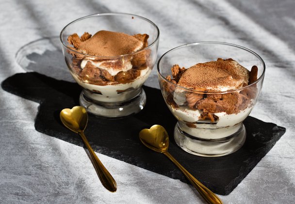 Tofuramisu - deser z silken tofu