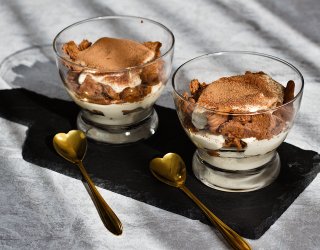 Tofuramisu - deser z silken tofu