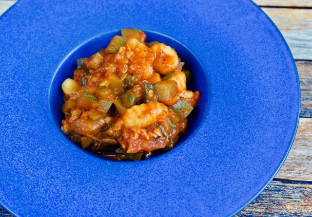 Gnocchi z anchois i kaparami