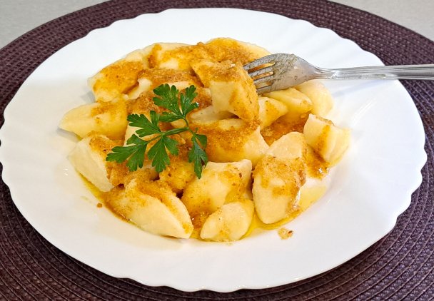 Leniwe pierogi.