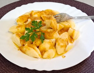 Leniwe pierogi.