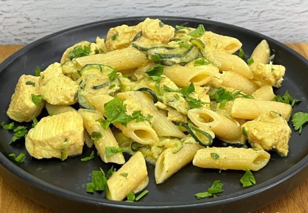 Penne z cukinią
