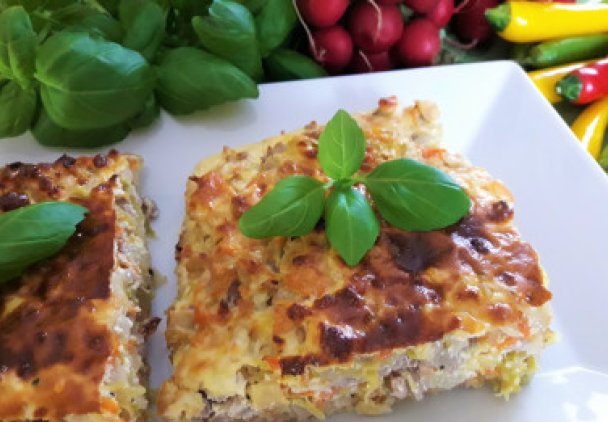 Zapiekanka mięsno-warzywna