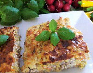Zapiekanka mięsno-warzywna