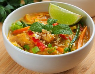 Curry z kurczakiem i warzywami