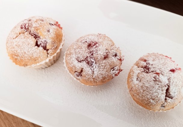 Muffinki z porzeczkami