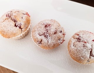 Muffinki z porzeczkami