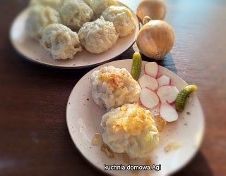 Pierogi z mięsem bez lepienia ciasta