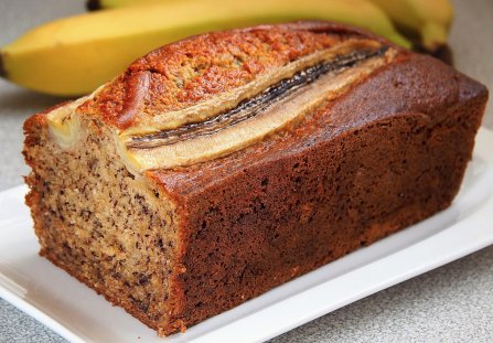 Chlebek bananowo - kokosowy