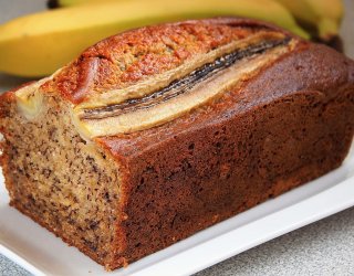 Chlebek bananowo - kokosowy