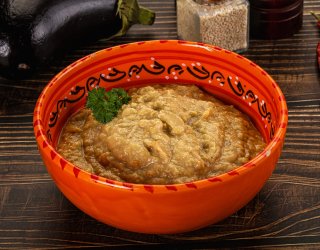 Turecka pasta do chleba z bakłażana