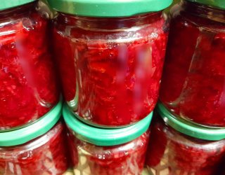 Buraczki z papryką i cebulą bez pasteryzowania