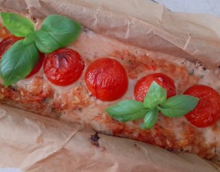 Mielone mięso z cukinią zapieczone w rynience