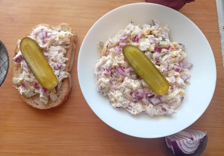 Pasta kanapkowa z wędzonej ryby