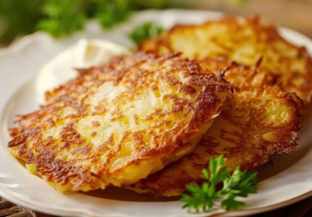 Placki z cukinii, marchewki i ziemniaków