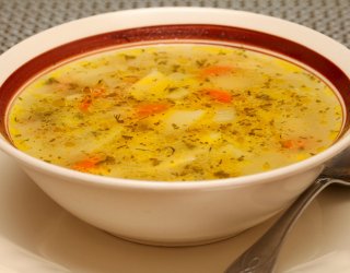 Zupa kalafiorowa z ryżem