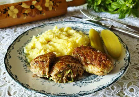 Kotlety mielone z cukinią