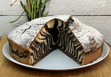 Ciasto zebra