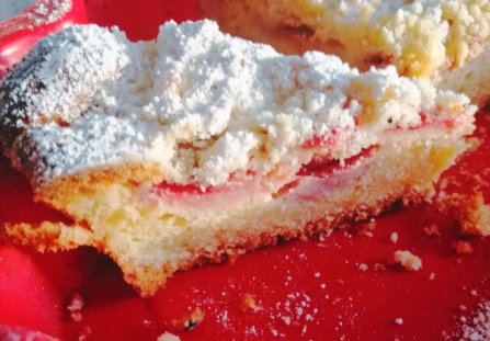 Babciny przepis na półkruchy placek ze śliwkami na dużą blachę. Piekę zawsze w sezonie na śliwki