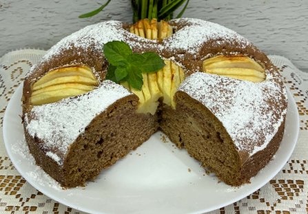 Ciasto cynamonowe z jabłkami