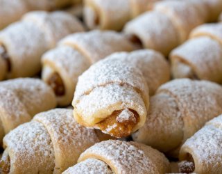 Dyniowe rogaliki jak z najlepszej cukierni. Ile bym nie zrobiła, tyle zje rodzina
