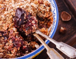 Crumble ze śliwkami