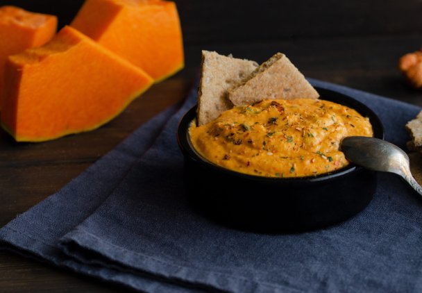 Hummus z dynią