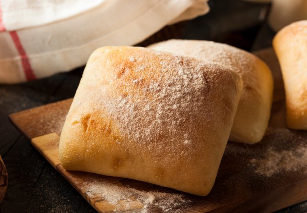 Domowe bułki panini