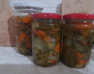 Sałatka warzywna na zimę