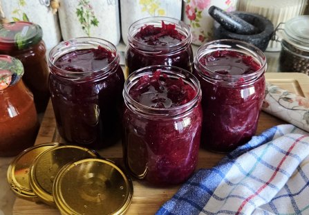 Buraczki na zimę – wiórki