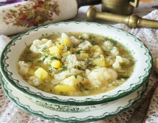 Szybka zupa kalafiorowa