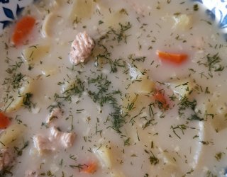 Zupa koperkowo - ryżowa