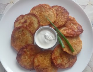 Placki cukiniowo-ziemniaczane